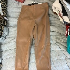 ZARA Leather pants